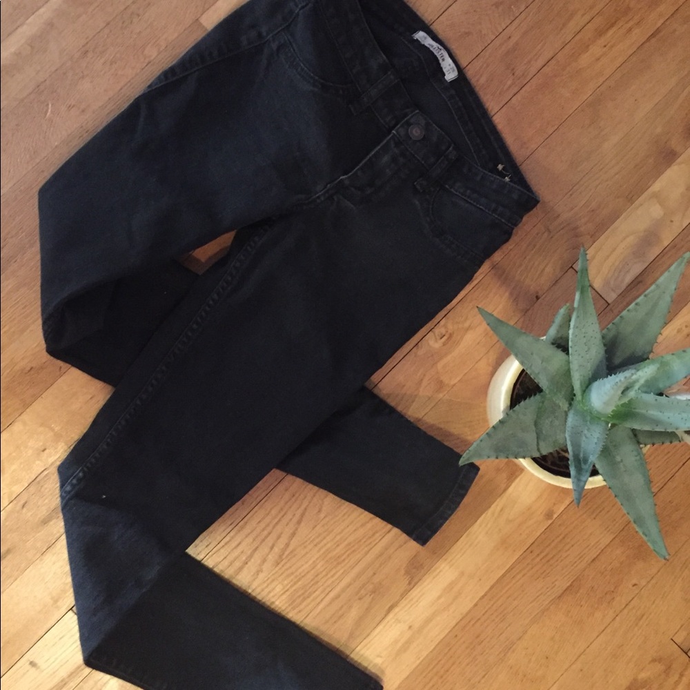 HOLLISTER Black super skinny jeans!